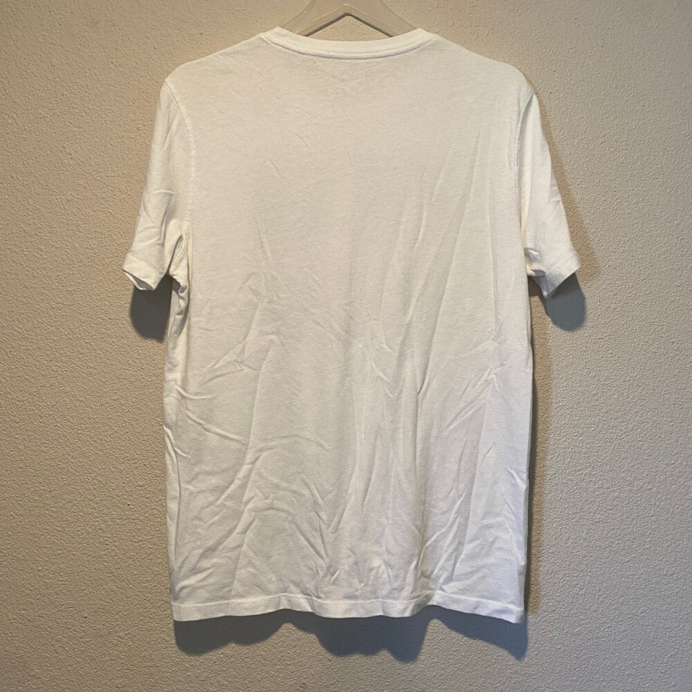 Old Navy Northern Lights T-Shirt‎ Medium  White Graphic Tee - Picture 3 of 3